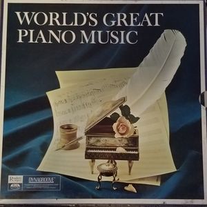 Worlds Great Piano Music Vinyl Set 4